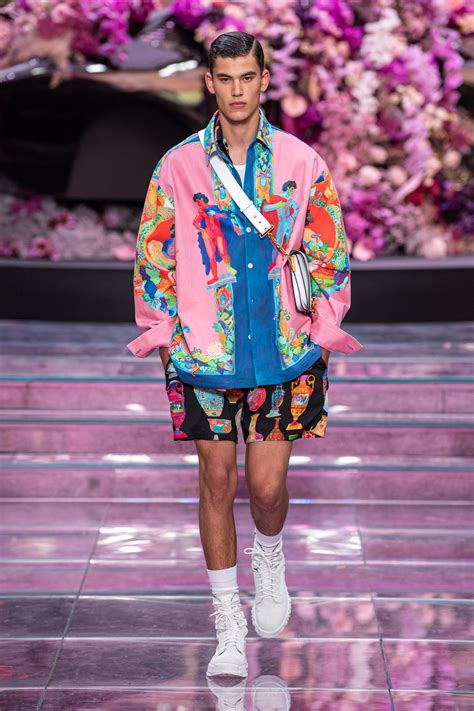 new VERSACE 2020 Runway Andy Dixon Caravaggio Archive 